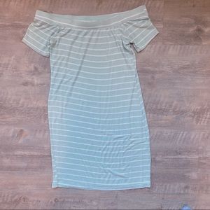 Off The Shoulder Pastel Dress